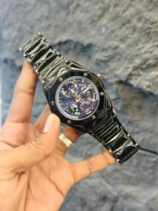 HUBLOT skeleton watch